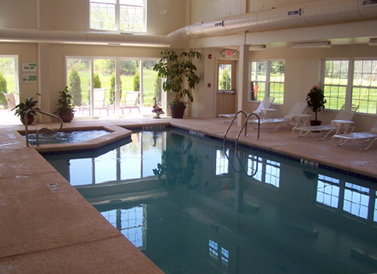 Our Indoor Pool at Webb's Resort