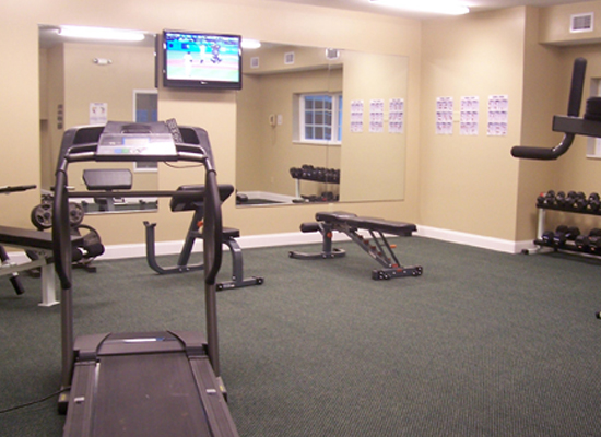 Our Exercise Room at Webb's Resort